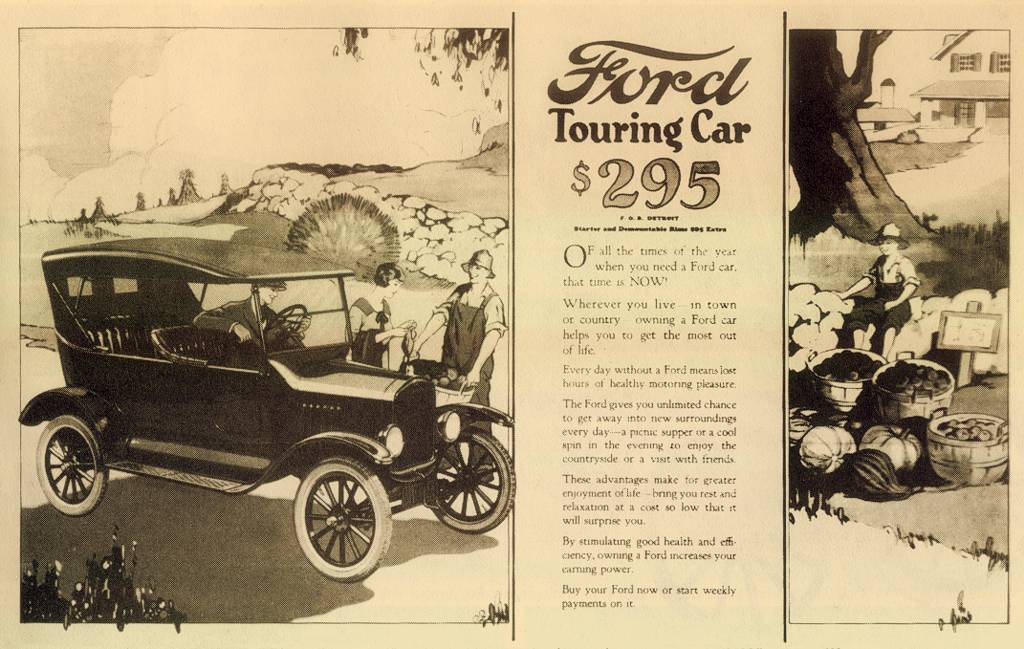 1923 Ford Auto Advertising